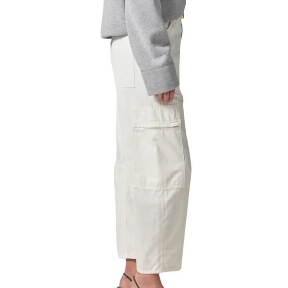 Citizens of Humanity Marcelle Low Rise Barrel Cargo Pants Pashmina Size 25 - Picture 4 of 12